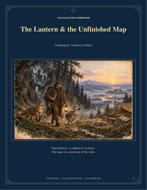 Cover of The Lantern & the Unfinished Map