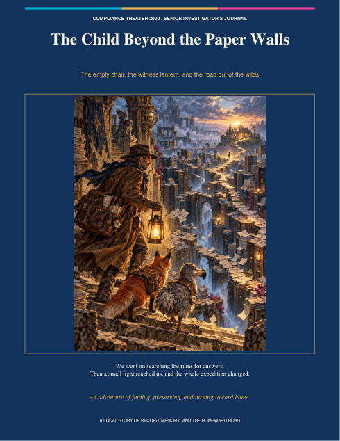 Cover of The Child Beyond the Paper Walls