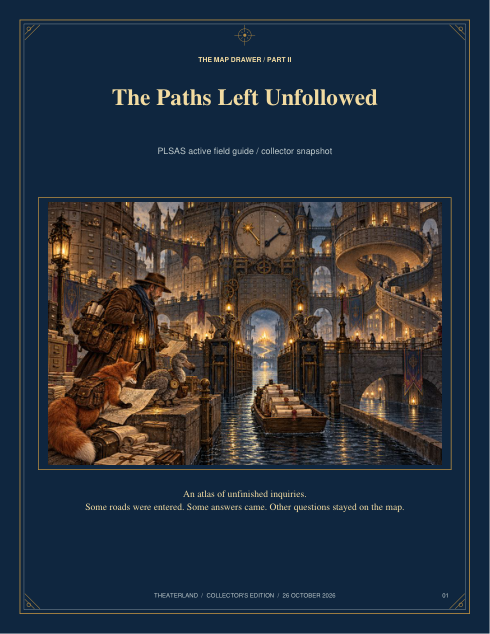 Cover of The Paths Left Unfollowed / II